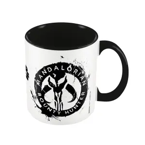 Star Wars: The Mandalorian Sigil Mug White/Black (One Size)