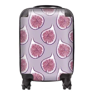 Modern Fig Pattern Suitcase - Small