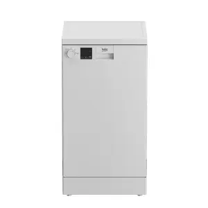 Beko DFS05Q10W Freestanding Slimline Dishwasher - White