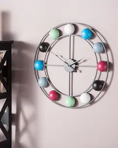 Wall Clock REIDEN Metal Multicolour