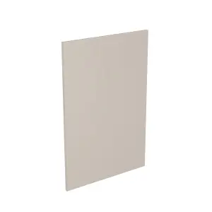 Kitchen Kit Base End Panel 600mm Value Slab - Standard Matt Light Grey