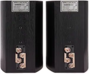 Wharfedale Diamond 9.1 Bookshelf Speakers (Pair), Black