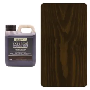 Littlefair's - Outdoor Wood Stain - English Oak - 1 LTR