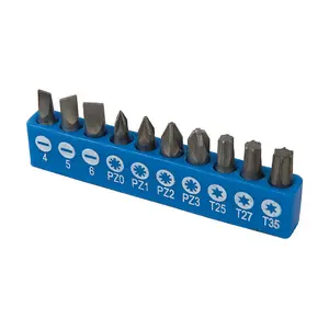 12 Piece Angled Cabinet Screwdriver Kit Hard to Reach Stubby Short Handle Set