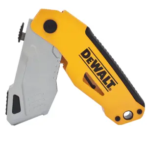 DeWalt Autoload 57mm Chrome vanadium steel Yellow Foldable Retractable knife