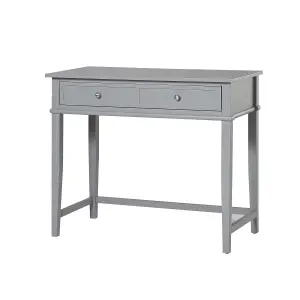 Franklin Writing Desk with 1 Drawer Grey