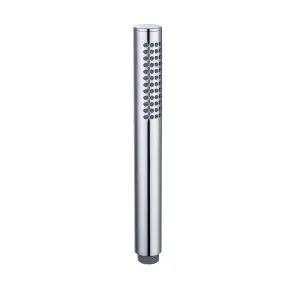 ENKI Chrome Round Pencil Rubber Jet Handheld Shower Head E19