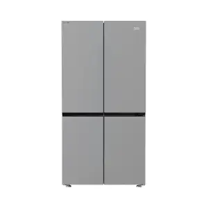 Beko GN446224VPS 50:50 American style Freestanding Frost free Fridge freezer