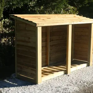 CHURNET VALLEY HEAVY DUTY LOGSTORE 4X6 (HEIGHT FT X WIDTH FT)