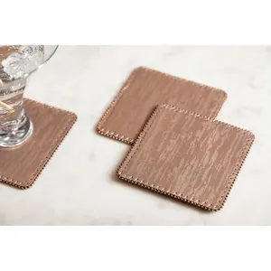 Maison by Premier Knightsbridge Set Of 4 Square Coasters