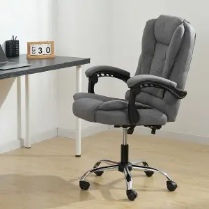 Alivio Executive Office Chair, Heavy Duty High Back Desk Chair - Grey