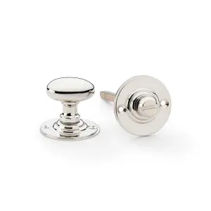 Alexander & Wilks Thumbturn and Release - Polished Nickel