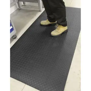 Sealey Anti-Fatigue Workshop Matting 910 x 1980mm Garage Flooring Mat MCR0919