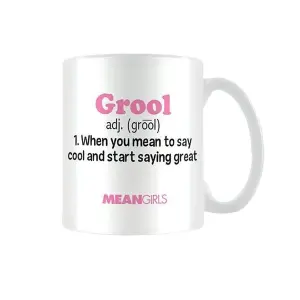 Mean Girls Grool Mug White/Black/Pink (One Size)