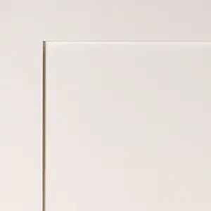 1 panel Unglazed Shaker White Internal Door, (H)1981mm (W)762mm (T)35mm