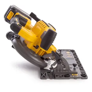 Dewalt DCS576N 54v XR Flexvolt Circular Saw 190mm Plunge Rail Base Tstak + Blade