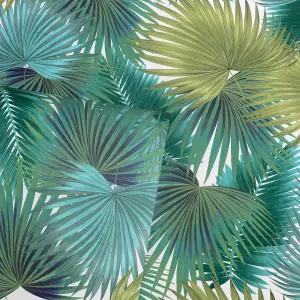 Arthouse Monteverde Teal & Citrus Wallpaper