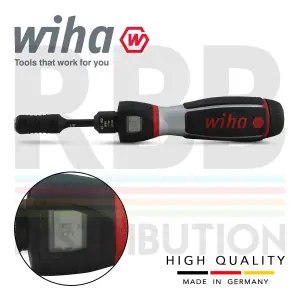 Wiha Torque Screwdriver Hex 4mm ITorque 0 4 to 1 5NM With Digital Scale 36886