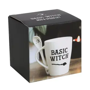 Basic Witch Mug and Spoon Set Gift