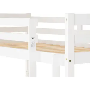 Alfano Single (3') Standard Bunk Bed White