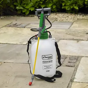 Pump Action Garden Pressure Sprayer - Adjustable Sprayer with carry strap