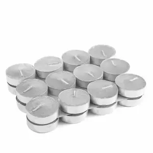 24Pcs Scented Tealights Jasmine Lime & Coconut