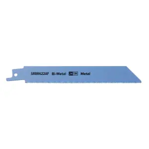 Reciprocating Saw Blade Metal 150mm 24tpi Bi Metal Pack of 5 by Ufixt