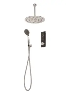 Triton Home Round Black High pressure Mixer Shower