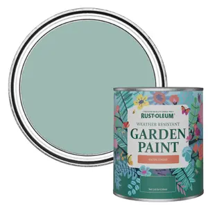 Rust-Oleum Coastal Blue Satin Garden Paint 750ml