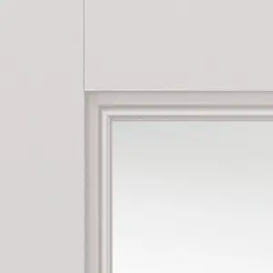 Catton White Primed Glazed Internal Door