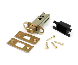 From The Anvil Satin Brass 3" Heavy Duty Tubular Deadbolt