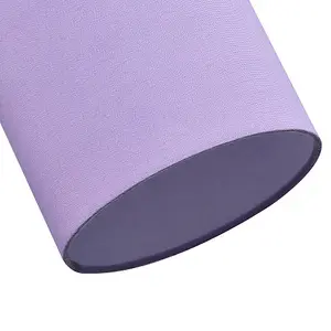 Contemporary and Elegant Soft Lilac Linen Fabric 18cm High Cylinder Lamp Shade