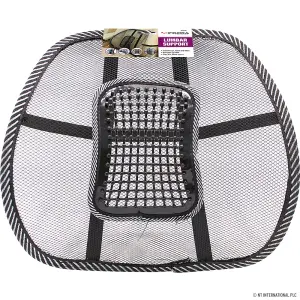 Mesh Back Support Solution Seat Office Rest Relief Stress Lumbar Chair New