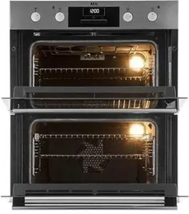 AEG dub331110m 6000 Series Built Under Electric Double Oven - Stainless Steel