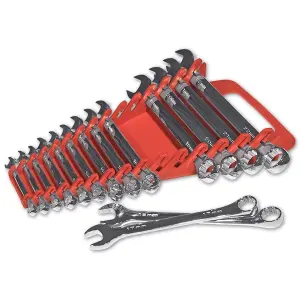 Ernst 15 Tool Gripper Spanner/Wrench Organiser Red 5088