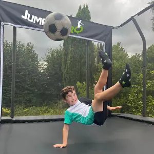 JumpPRO Trampoline Goal (Large) - The Only Trampoline Football Goal in the World