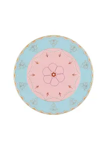 Rozi Muse Collection Porcelain Dinner Plates, Set of 6