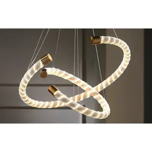 Luminosa Clotilde Ring Integrated LED Pendant Ceiling Light, 3000K / 4000K