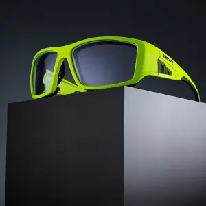 Unilite SG-YFG Safety Glasses with Clear Lens & Foam Gasket - UV Protection - Anti Scratch - Anti Fog Lens