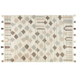 Wool Kilim Area Rug 200 x 300 cm Multicolour KAGHTSRASHEN