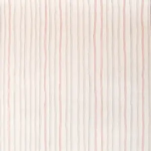 Galerie Great Kids White Smooth Glitter Stripes Wallpaper Roll