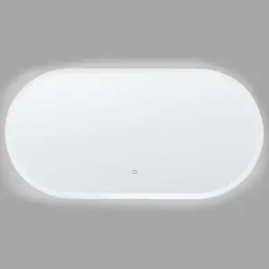 LED Bathroom Mirror CHATEAUROUX Silver