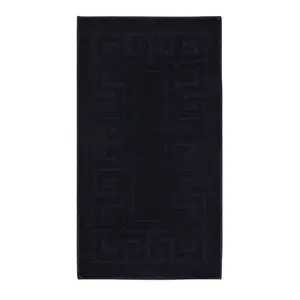 Millfield Greek Key Door Mat Black / 80cm W x 300cm L