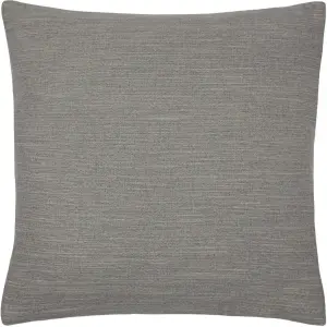 Evans Lichfield Dalton Slubbed Feather Filled Cushion