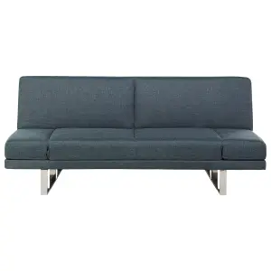 Beliani Modern Sofa Bed YORK Blue