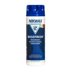 Nikwax BaseFresh 300ml fabric conditioner deodoriser and Wicking enhancer for thermals and base layers.