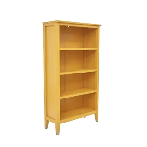 Palazzi Bookcase H127 W69 D25cm - Mustard