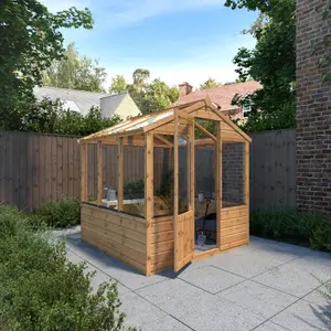 Mercia 6x6 Greenhouse with Flap vent