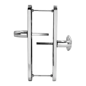 Yale Sparta Lever/Pad Offset Door Handle - Chrome (PVD)