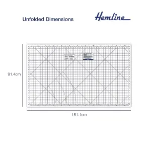 HL P/CUTTING BOARD - Pattern Cutting Sewing Worktop: 91.4 x 151.1cm - Hemline